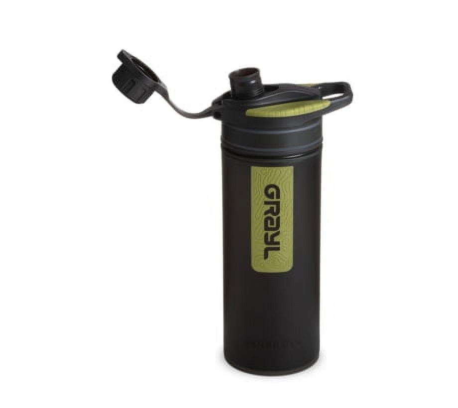 Grayl GeoPress Purifier Bottle, Black Camo, 24 oz,