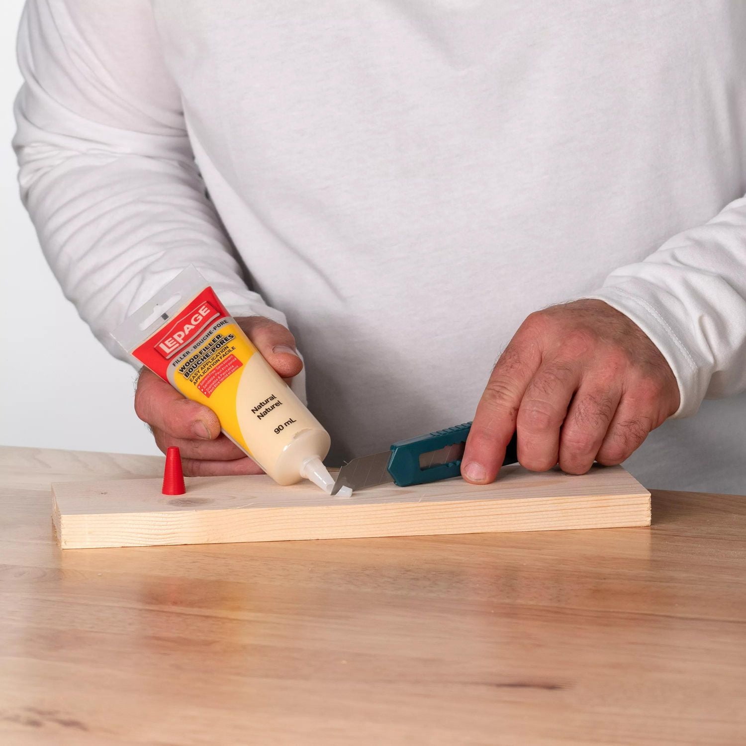 LePage Tinted Wood Filler Natural 90ml