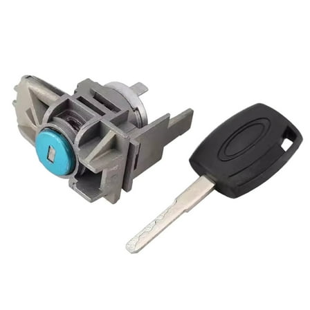 Front Left Driver Side Door Lock Cylinder W/Key For Ford Fiesta 2011-2019