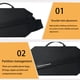thumbnail image 5 of Organizadores de armario y almacenamiento, Organización y almacenamiento, Contenedores de almacenamiento, Bolso bandolera antirrobo, Mochila de hombro para hombre, Mochila informal para viajes, Mochil, 5 of 8