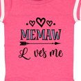 thumbnail image 4 of Inktastic Memaw Grandma Loves Me Girls Baby Bodysuit, 4 of 5