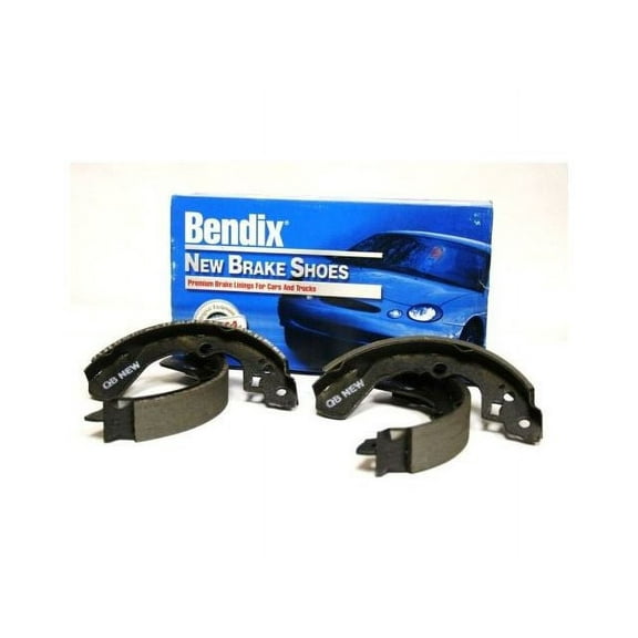 Rear Brake Shoe Set - Compatible with 2004 - 2010 Toyota Sienna 2005 2006 2007 2008 2009