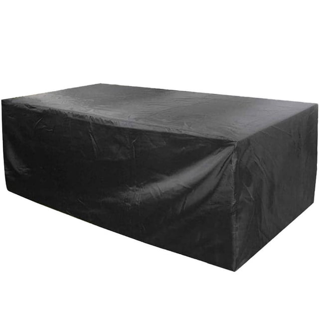 Funda para muebles de tela Oxford 210D, funda impermeable para exteriores, para jardín, para mesa de patio y silla, funda antipolvo, funda combinada para mesa y silla