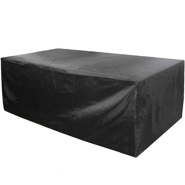 Funda para muebles de tela Oxford 210D, funda impermeable para exteriores, para jardín, para mesa de patio y silla, funda antipolvo, funda combinada para mesa y silla