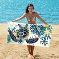 thumbnail image 2 of CSChome Microfiber Beach Towel Lightweight Super Soft Sand Free Double Sided Printing, 2 of 7