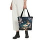thumbnail image 5 of Balery Artistic Starry Sky Moon Book Bolsa de Hombro con Diseño, Bolsa Grande y Duradera, Bolsa Versátil para Compras, 5 of 6
