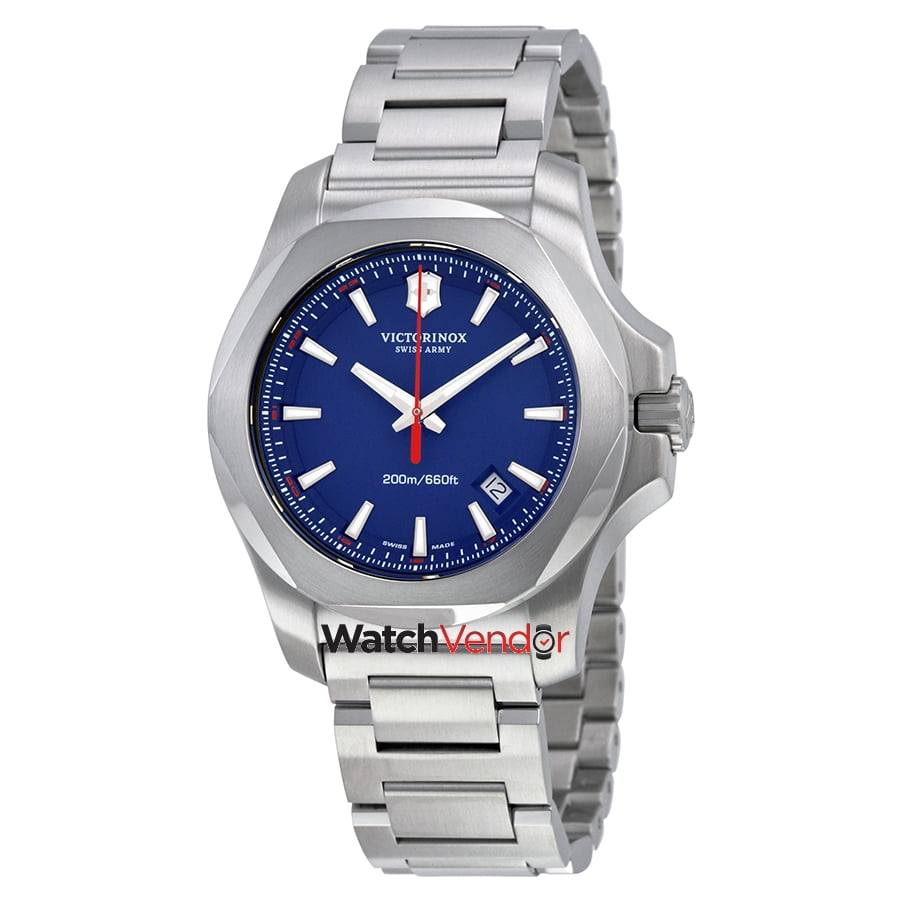 Victorinox Swiss Army I.N.O.X. Blue Dial Men s Watch 241724.1 Walmart