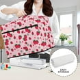 thumbnail image 5 of SEANATIVE Strawberry Daisy Sewing Machine Cover Dust Cover Stain Resistant Sewing Machine Cover with Pocket to Keep Clean Compatible with Most Sewing Machine, 5 of 7
