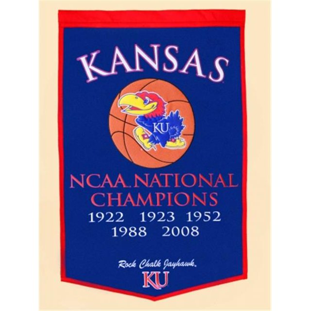 Winning Streak NCAA Dynasty Banner (Kansas Jayhawks)