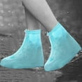 thumbnail image 1 of Couvre-chaussures de Pluie pour Femmes et Enfants avec Imprimé à Pois, Bottes de Pluie à Fermeture Éclair Haute, Housses de Protection pour Temps Humide, 1 of 4