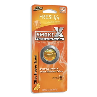 Armor All FRESH fx Citrus Breeze Odor Eliminator Car Air Freshener Vent Clip