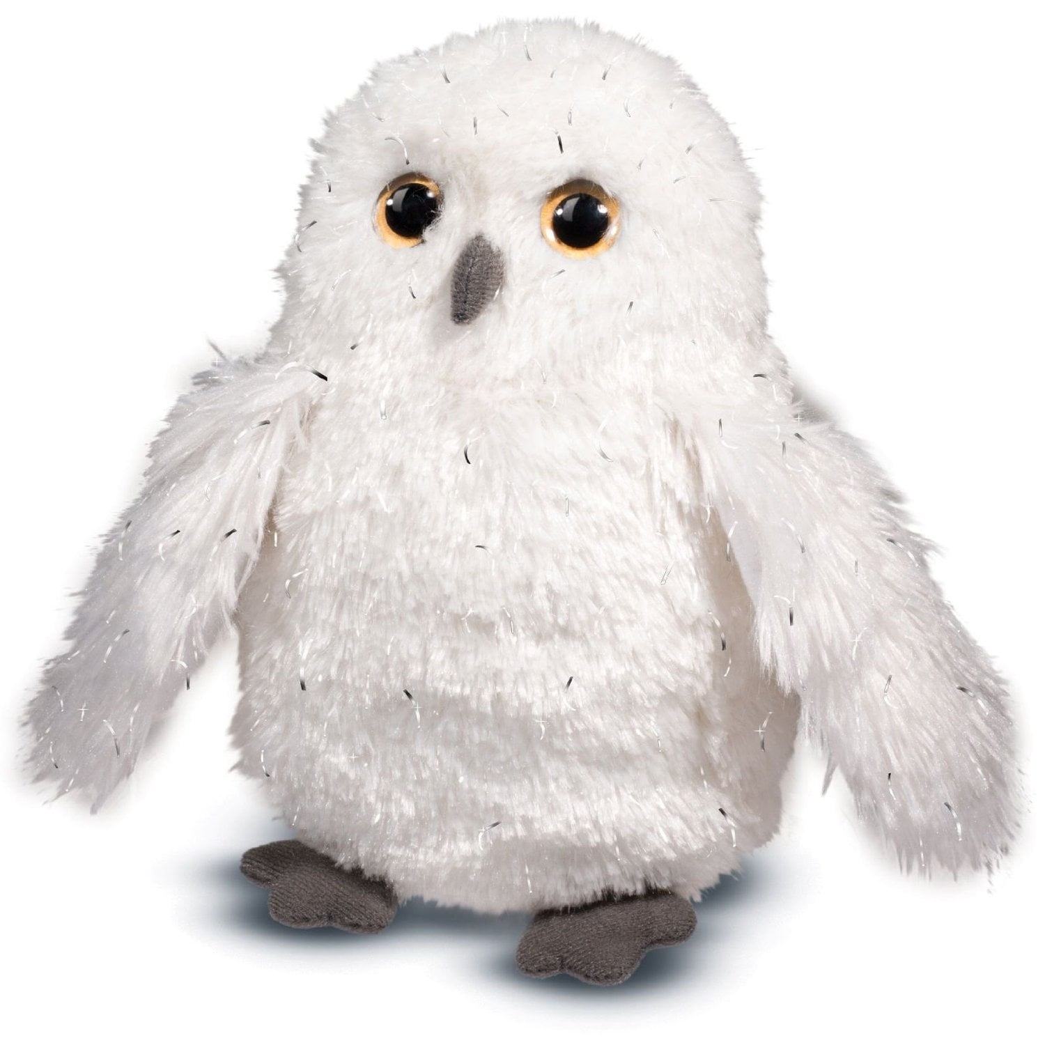 New Preowned Two Plush Snowy The Owl Toy Stuffed Animal 12" 
