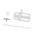 thumbnail image 3 of Adaptador de enriquecimiento de oxígeno transparente acrílico conector de oxígeno boquilla de salida de agua 20 mm, 3 of 8