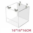 thumbnail image 2 of Gaderth Transparent Acrylic Bird Bath Box with Hook,Thickened Hanging Water Bath Tub Bird Supplies Shower Cage Accessory for Parrot Cockatiel Parakeet Large, 2 of 9