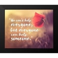 thumbnail image 2 of ArtsyQuotes 24x20 Black Modern Framed Museum Art Print Titled - Ronald Reagan Quote: Help, 2 of 5