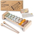 thumbnail image 1 of Juguete colorido de madera con 8 notas en forma de C de Xylophone Stoie, 1 of 8