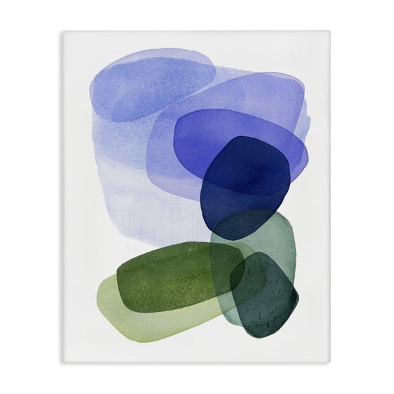 Stupell Industries Scandinavian Layered Opaque Shapes Canvas Art, 16 x 20, by Simone Christen