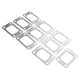 thumbnail image 1 of Junta de turbina de acero inoxidable, supercarga, compatible con T2 T25/T28 GT25/GT28 GT2876, 10 Uds., 1 of 12