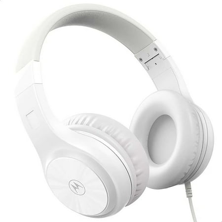 Motorola Pulse XT120 White Wired Headphones