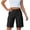 RYE1-Black, variant on Brqkzdu Women's Cargo Shorts Mid Rise Knee Length Bermuda Shorts Summer Shorts Loose Comfy Casual Shorts with Pockets