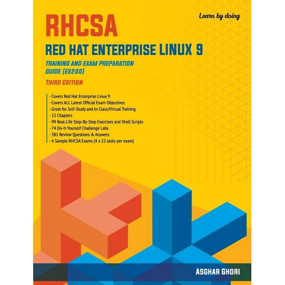 RHCSA Red Hat Enterprise Linux 9: Training and Exam Preparation Guide (EX200), Third Edition, (Paperback)