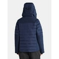 thumbnail image 3 of Tec-One Women's and Women's Plus Quilted Mixed Media Ski Snowboard Jacket,&nbsp;Sizes&nbsp;XS-3X, 3 of 4