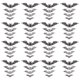 thumbnail image 1 of 60pcs Halloween Party Wall Stickers 3d Bats Sticker Horror Party Decoración, 1 of 5