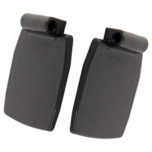Jumpingount Reposapiés universal para silla de ruedas Accesorios de fácil instalación Agujero de aluminio de 1,9 cm masajeadores Agujero de plástico de 1.9 cm.