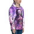 thumbnail image 2 of Demon Slayer Kamado Nezuko Kids' Hoodie 3D Print Sweatshirt Soft Pullover Hooded with Big Pockets Fans Gifts for Boys or Girls Small, 2 of 7