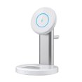 thumbnail image 1 of 1 Set Wireless Charger QI Standard Magnetic Smart Chip Fast Charging Vertical 3-in-1 Creative Wireless Charger for, 1 of 10