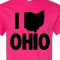 thumbnail image 4 of Inktastic I Love Ohio with State Silhouette T-Shirt, 4 of 5