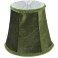 thumbnail image 1 of WRITWAA Retro Table Lamp Shade Square Dark Green Fabric Metal Light Diffusion 1Set, 1 of 8