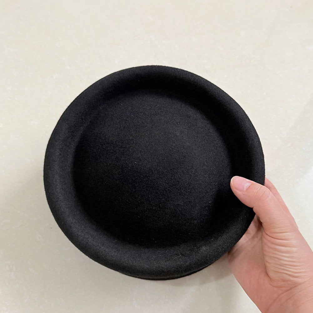 Jiibva Pillbox Hat Top Hat Millinery Fascinator Base Hat for Women Casual Wear Western Fedoras Hostesses Wear