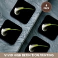 thumbnail image 6 of 3drose, White Calla Lily, Set of 4 Coasters - Soft, 6 of 7