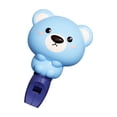 thumbnail image 1 of Blue Children'S Whistle Toy, Portable Breathing Practice, Soft Sound Easy Grip With Lanyard, Educational For Ages 3+, 1 of 5