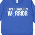 thumbnail image 3 of Inktastic Type 1 Diabetes Warrior Toddler Sweatshirt, 3 of 4