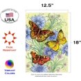 thumbnail image 2 of Toland Home Garden Flowers and Butterflies 12.5 x 18 Inch Decorative Spring Butterfly Flower Garden Flag, 2 of 2
