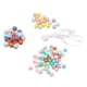 thumbnail image 4 of 100 piezas de cuentas de silicona de colores, colores dulces, collar DIY, pulsera, juego de cuentas con cuerda de 16,5 pies para hacer joyas, 4 of 5