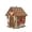 J, variant on 3D Christmas Wooden House Diamond Art Kit, Sparkling 3D Pearl Details，Pearl Art Kit for Adults & Beginners, Tabletop Holiday Display Complete DIY Craft Kit