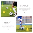 thumbnail image 3 of TABLZONE 30pcs Assorted Color PE Mini Cones for Soccer Training Speed Agility Outdoor Sports Practice, 3 of 6