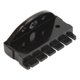 thumbnail image 5 of Puente De Guitarra, Puente De Guitarra Sin Cabeza Negro Diseño Estándar De 6 Cuerdas Metal Duradero Para Instrumento, 5 of 7