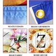 thumbnail image 5 of jopioc Monogram Letter O Flag Door Banner, Large Fall Thanksgiving Sunflower Initial Letter Door Cover, Family Last Name Initial Autumn Welcome Porch Sign Door Decor Backdrop Banner 70.8 x 35.4" O, 5 of 6