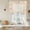 Orange Beige, variant on Thanksgiving Fall Tie Up Curtains for Windows, Adjustable Balloon Window Shades, Autumn Falling Maple Leaves Branches Kitchen Window Treatments Adjustable Roll Up Curtain for Basement/Nursery 52"x45"