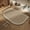 A, variant on Half Circle Bath Mat, Thin Bathroom Rugs Fit Under Door Quick Dry Non Slip Washable Bathroom Mat with Rubber Backing, Absorbent Half Round Shower Rug, Brown