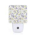 thumbnail image 1 of Fotbe Daisies Flowers Pattern Plug-in LED Backlit Night Light with Motion Sensor & Dusk to Dawn Sensor Energy Efficient Night Light, Bedroom Night Light-EU, 1 of 7