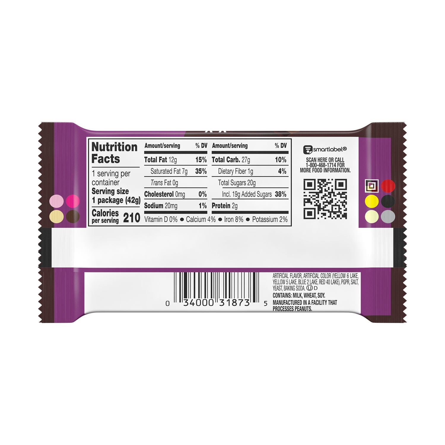 Kit Kat® Duos Chocolate Mocha Creme Wafer Candy, Bar 1.5 oz