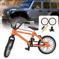 thumbnail image 4 of Mini Mountain Bike Toy,, High Performance Durable Racing Bicycle Toy, Small Car Kid RC Car Part  Replacement Part for Model Car Black,Yellow,Orange,Blue, 4 of 8