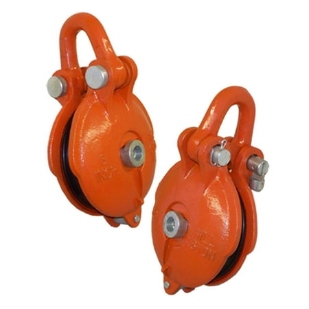 Pulley Shackle - 4.5 Ton Bail Snatch Block Hoist Rig-ging Shackle Wire Rope 5