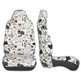 thumbnail image 3 of Fuzoiu Puppy Print Seat Covers Set, Car Seat Covers Front Seats, Car Seat Protector, Car Seat Cushion, Seat Covers Carseat Cover Universal Fit for Most Cars, 3 of 7