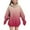 Red, variant on YunPes Trendy Oversized Hoodies for Girls Gradient Long Sleeve Hooded Sweatshirts with Pockets Teen Daily Athletic Pullover